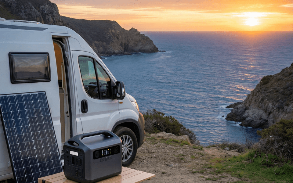 Coastal Road Trip — 1,200 W RV Power Companion
