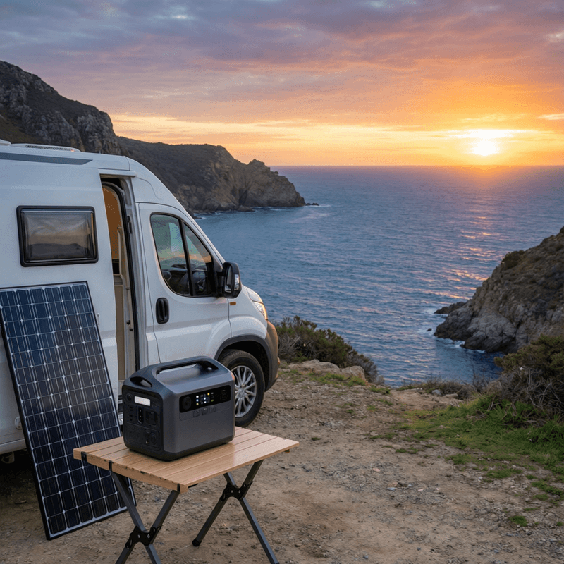 Coastal Road Trip — 1,200 W RV Power Companion