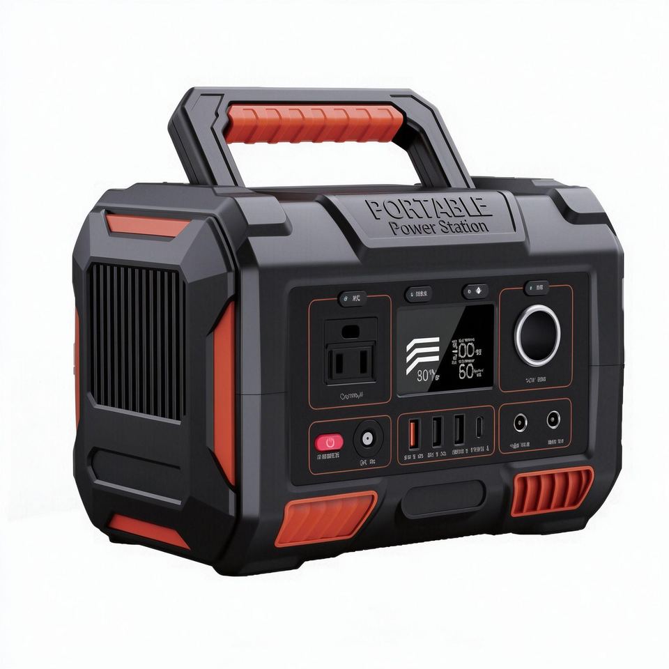 288Wh YQ-A3C Portable Power Station with Solar Charging Support and LED Lighting