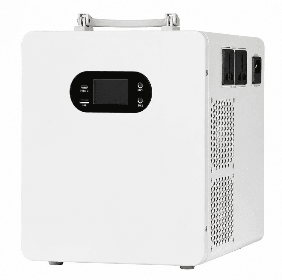 YQ-HW1000 Portable Power Station with Solar Charging Support and 1 Year Warranty