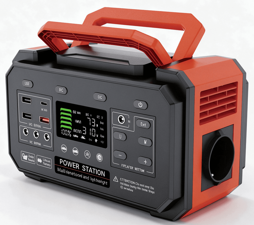 270Wh YQ-C3B Portable Power Station with Solar Charging Support and 1 Year Warranty