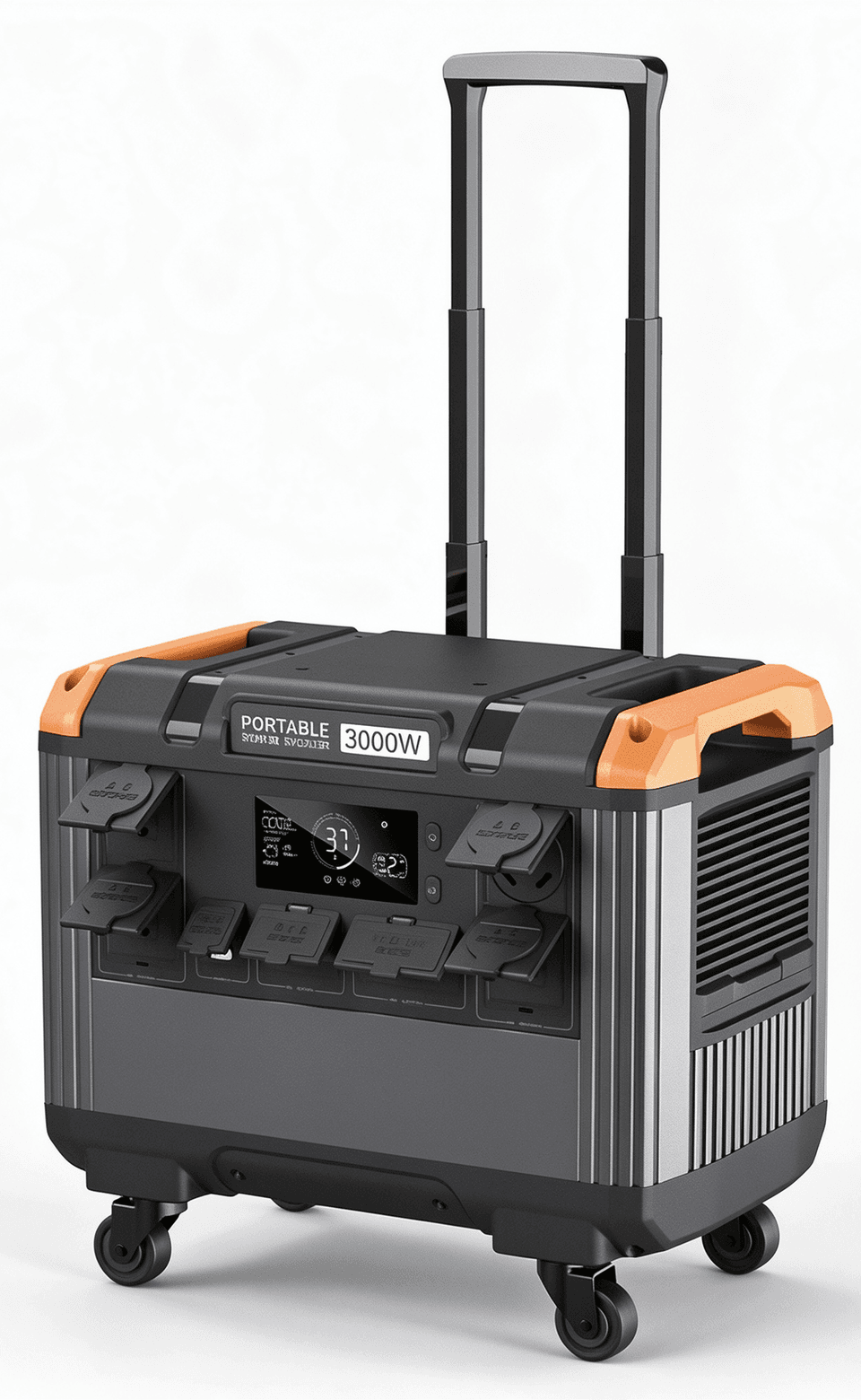 2688Wh YQ-T30 Portable Power Station with Solar Charging Support and 1 Year Warranty