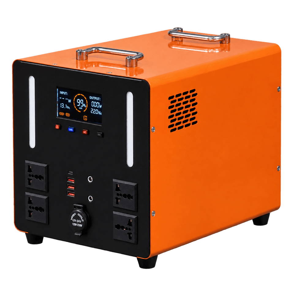 1000W YQ-1000-P500 Portable Power Station with Solar Charging Support and 1 Year Warranty