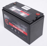 12.8V100Ah YQ-LFP-12100 Lead-acid Replacement Battery with Long Cycle Life and Compact Design