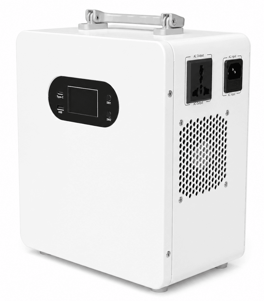 YQ-HW500 Portable Power Station with Solar Charging Support and 1 Year Warranty