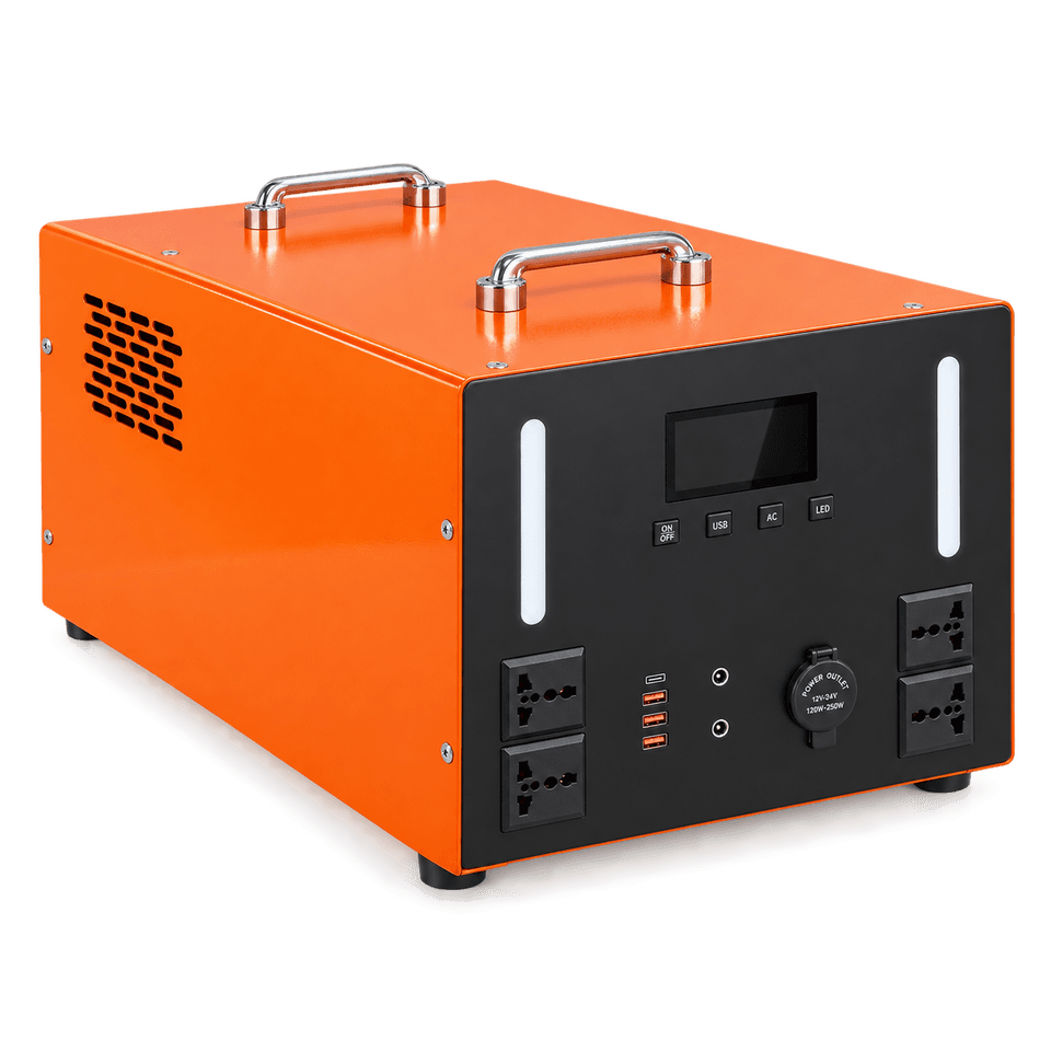 1500W YQ-3000-P1500 Portable Power Station with Solar Charging Support and 1 Year Warranty