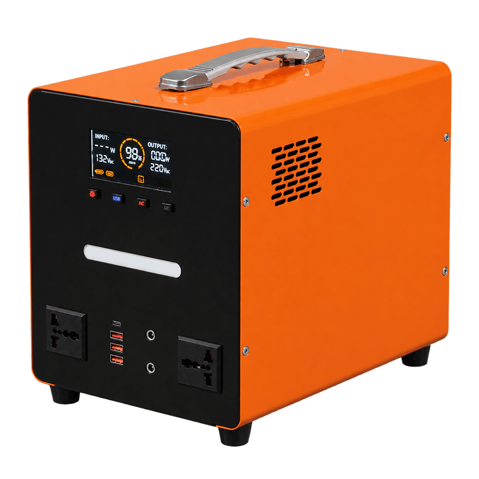 500W Portable Power Station with Solar Charging Support and 1 Year Warranty