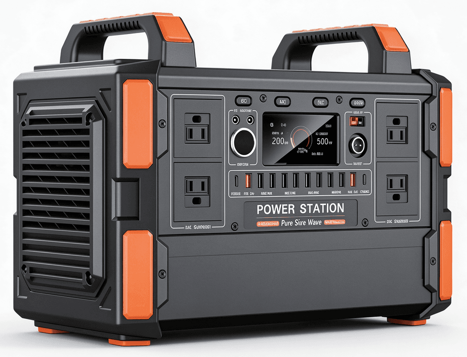 1008Wh YQ-T11 Portable Power Station with Solar Charging Support and 1 Year Warranty