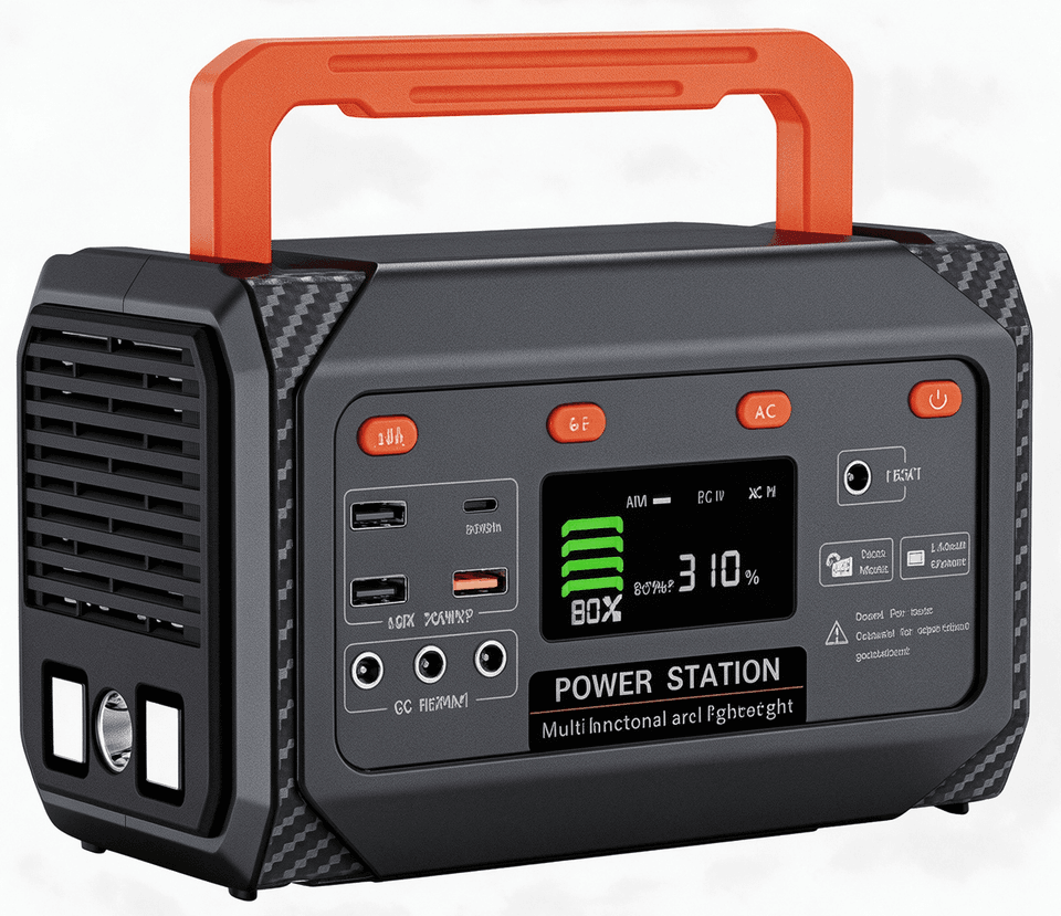270Wh YQ-C3 Portable Power Station with Solar Charging Support and 1 Year Warranty